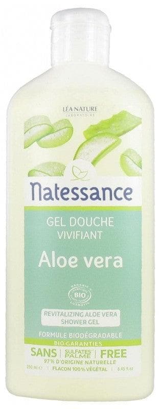 Natessance Organic Revitalizing Aloe Vera Shower Gel 250ml