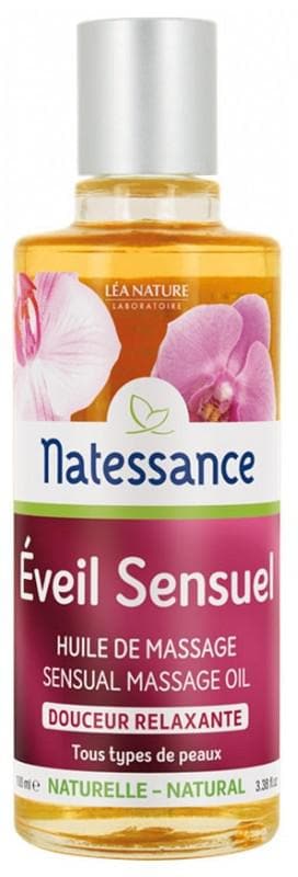 Natessance Sensual Awake Massage Oil Relaxing Softness 100ml