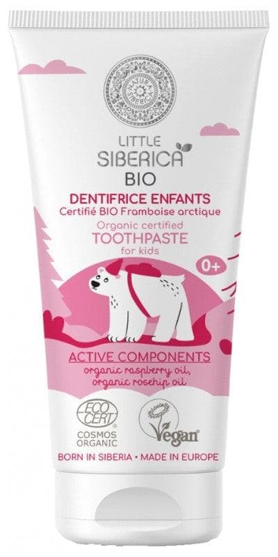 Natura Siberica Little Siberica Organic Toothpaste for Kids Arctic Raspberry 60ml