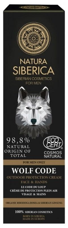 Natura Siberica Men Face & Hands Cream Wolf Code 80ml