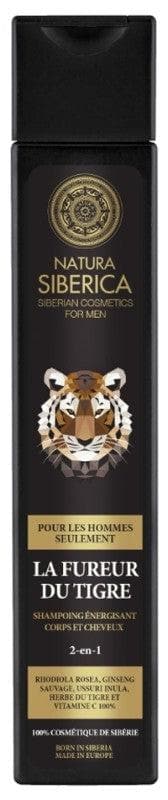 Natura Siberica Men Tiger's Fury Body and Hair Energizing Shampoo 250ml