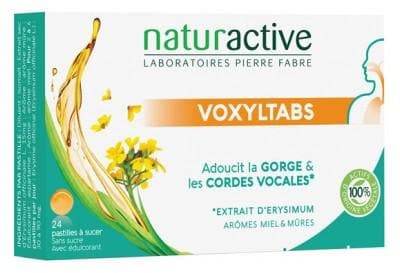 Naturactive - Voxyltabs Throat Lozenges 24 Lozenges