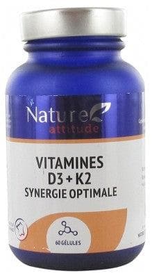 Nature Attitude - Vitamin D3 + K2 Optimal Synergy 60 Capsules