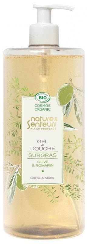 Nature & Senteurs Nature & Fragrances Organic Surgras Olive and Rosemary Shower Gel 1 L