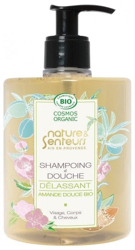 Nature & Senteurs Shampoo and Shower Relaxing Organic Sweet Almond 500ml