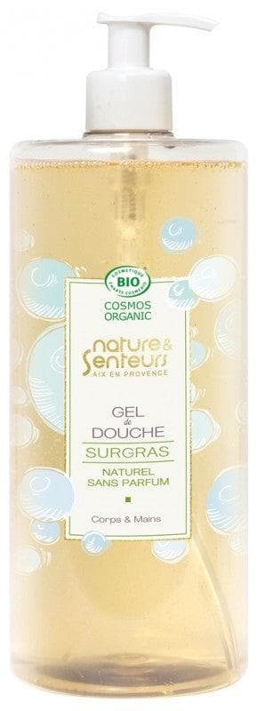 Nature & Senteurs Unscented Organic Surgras Natural Shower Gel 1 L