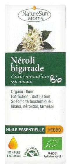 NatureSun Aroms Organic Essential Oil Neroli Bigarade (Citrus Aurantium ssp Amara) 1ml