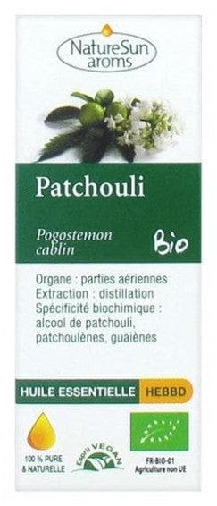 NatureSun Aroms Organic Essential Oil Patchouli (Pogostemon Cablin) 10ml