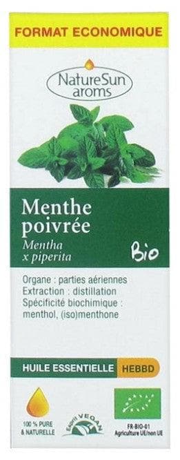 NatureSun Aroms Organic Essential Oil Peppermint (Mentha x Piperita) Economic Size 30ml