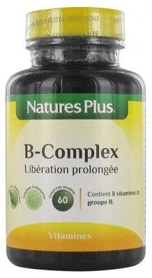 Natures Plus - B-Complex Extended Release 60 Scored Tablets