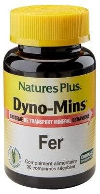 Natures Plus - Dyno-Mins Iron 30 Scored Tablets
