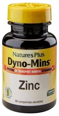 Natures Plus - Dyno-Mins Zinc 30 Scored Tablets