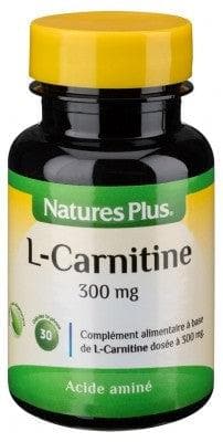 Natures Plus - L-Carnitine 300mg 30 Capsules