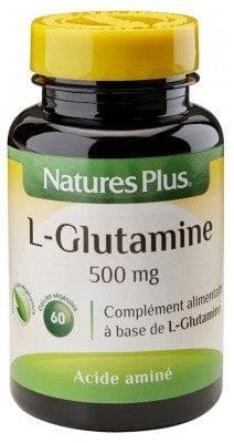 Natures Plus - L-Glutamine 500 mg 60 Capsules Vegetables