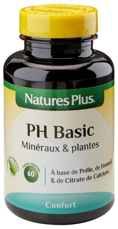 Natures Plus PH Basic Minerals & Plants 60 Vegetable Capsules