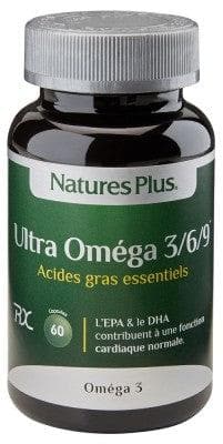 Natures Plus - Ultra Omega 3/6/9 60 Capsules