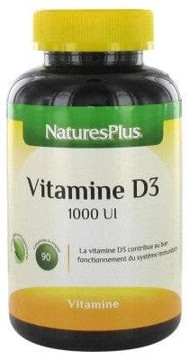 Natures Plus - Vitamin D3 90 Tablets to Crunch