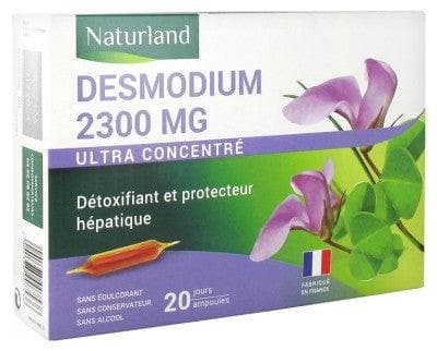 Naturland - Desmodium 2300mg 20 Drinkable Phials of 10ml