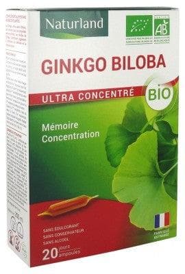 Naturland - Organic Ginkgo Biloba 20 Phials