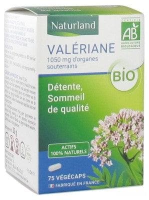 Naturland - Organic Valerian 75 Vegecaps