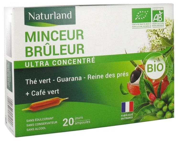 Naturland Slimming Burner Organic 20 Drinkable Phials of 10ml