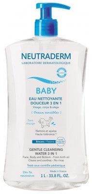 Neutraderm - Baby Gentle Cleansing Water 3-in-1 1 Liter