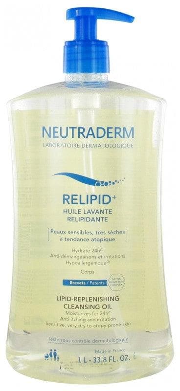 Neutraderm Relipid+ Lipid-Replenishing Cleansing Oil 1 Liter