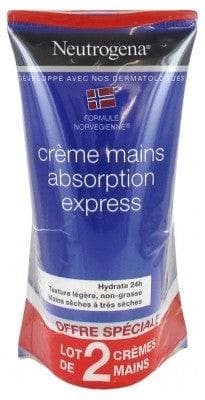 Neutrogena - Express Absorption Hand Cream 2 x 75ml