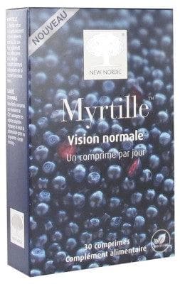 New Nordic - Blueberry Normal Vision 30 Tablets