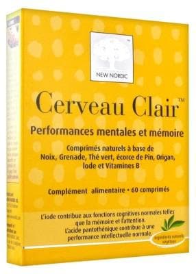 New Nordic - Clear Brain 60 Tablets