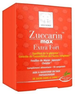 New Nordic - Zuccarin Max Extra Fort 90 Tablets