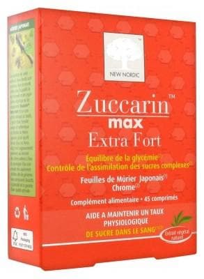 New Nordic - Zuccarin Max Extra Strong 45 Tablets