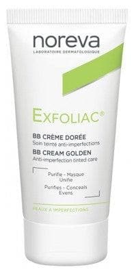 Noreva - Exfoliac BB Cream 30ml - Colour: Golden Tinted