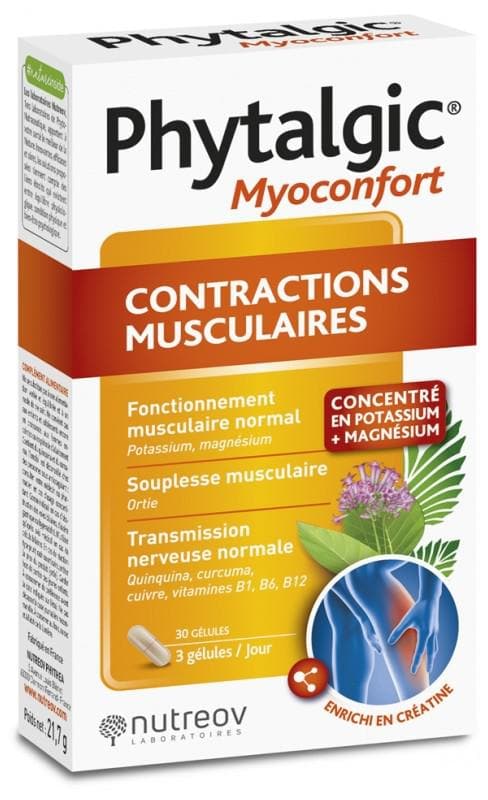 Nutreov Phytalgic Myoconfort Muscle Contraction 30 Capsules