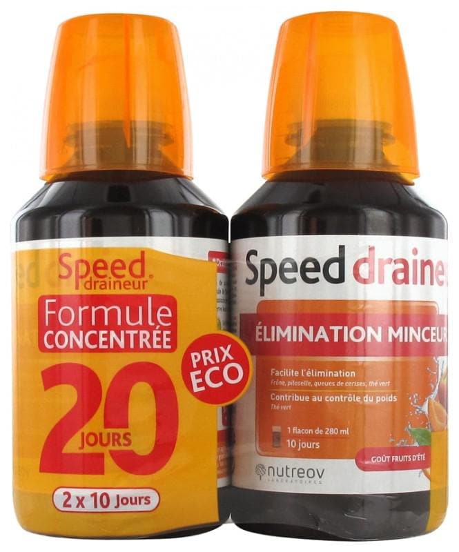 Nutreov Speed Drainer Ultra 2 x 280ml Taste: Summer Fruits