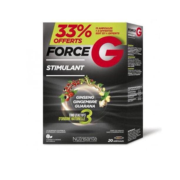 Nutrisante Lot Force G Ginseng 20 Ampoules