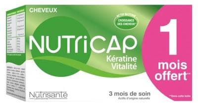 Nutrisanté - Nutricap Keratin Vitality 90 Capsules