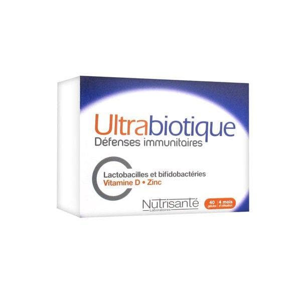 Nutrisante Ultrabiotique Immune Defences 40 Capsules