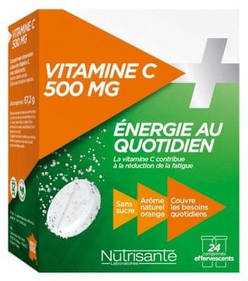 Nutrisanté - Vitamin C Effervescent 500mg 24 Tablets
