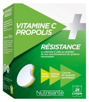 Nutrisanté - Vitamin C + Propolis Strength 24 Tablets