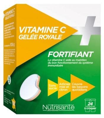 Nutrisanté - Vitamin C + Royal Jelly Fortifying 24 Tablets