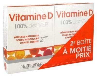 Nutrisanté - Vitamin D 2 x 90 Tablets