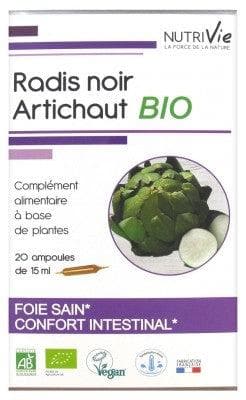 Nutrivie - Organic Black Radish Artichoke 20 Phials