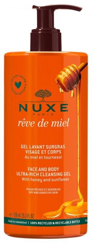 Nuxe Rêve de Miel Ultra-Rich Cleansing Gel Limited Edition 750ml