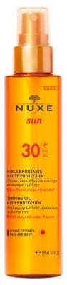 Nuxe - Sun Tanning Oil For Face and Body SPF30 150ml