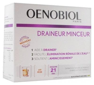 Oenobiol - Slimming Drainer 21 Sticks - Taste: Peach