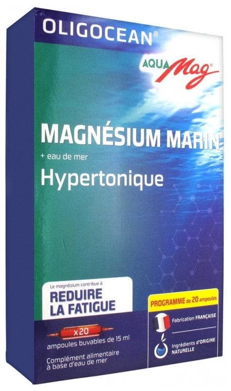 Oligocean Aqua Mag Marine Magnesium + Hypertonic Sea Water 20 Phials