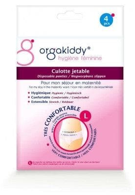 Orgakiddy - Disposable Panties 4 Pieces - Size: L