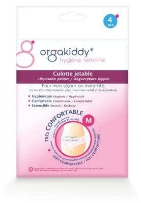 Orgakiddy - Disposable Panties 4 Pieces - Size: M