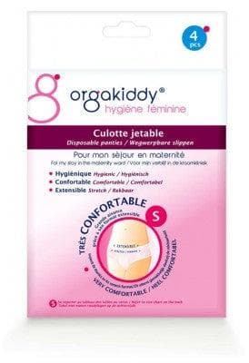 Orgakiddy - Disposable Panties 4 Pieces - Size: S